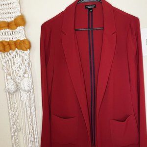Topshop red/maroon blazer